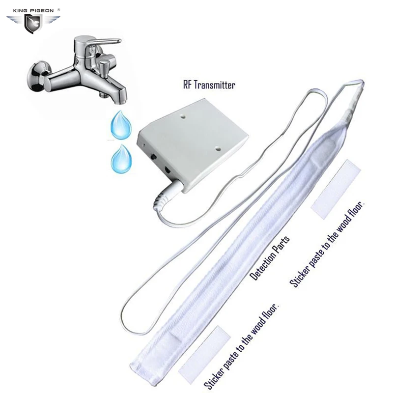 Бесплатная доставка утечки воды датчик sms сигнализация Беспроводной детектор