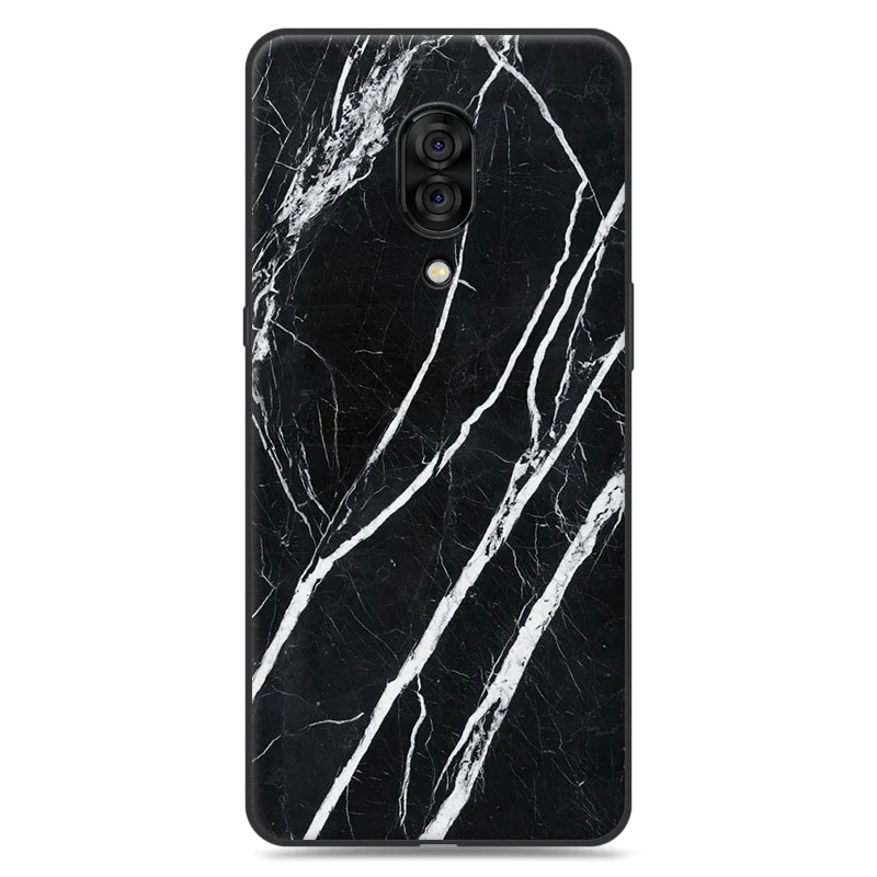 002 Black Чехол для lenovo Z5 Pro, мягкий силиконовый чехол из ТПУ с изображением деревянного камня, чехол для телефона для lenovo Z5 Pro, гибкий защитный противоударный чехол - Цвет: 002 Black