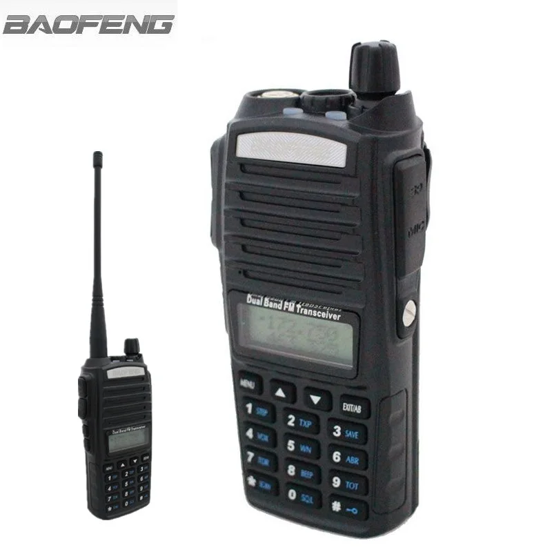 Baofeng UV-82 двухстороннее радио портативное 5 Вт или 8 Вт двухдиапазонное 137-174/400-520 МГц Любительская рация UV82 для охотничьего трекера