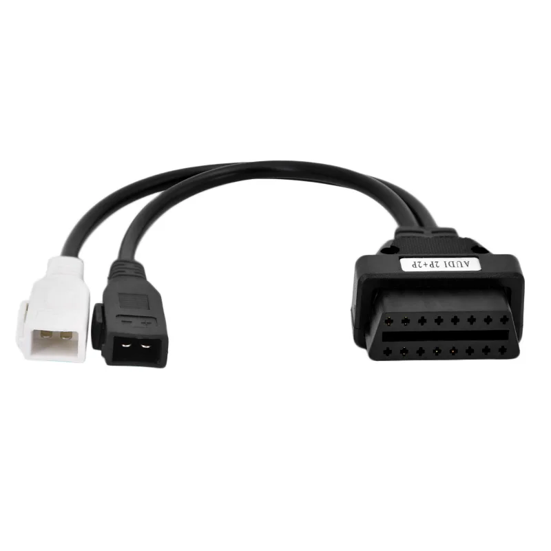 Адаптер для AU 2X2 OBD1 OBD2 автомобильный диагностический кабель 2P + подходит Au 2X2Pin к