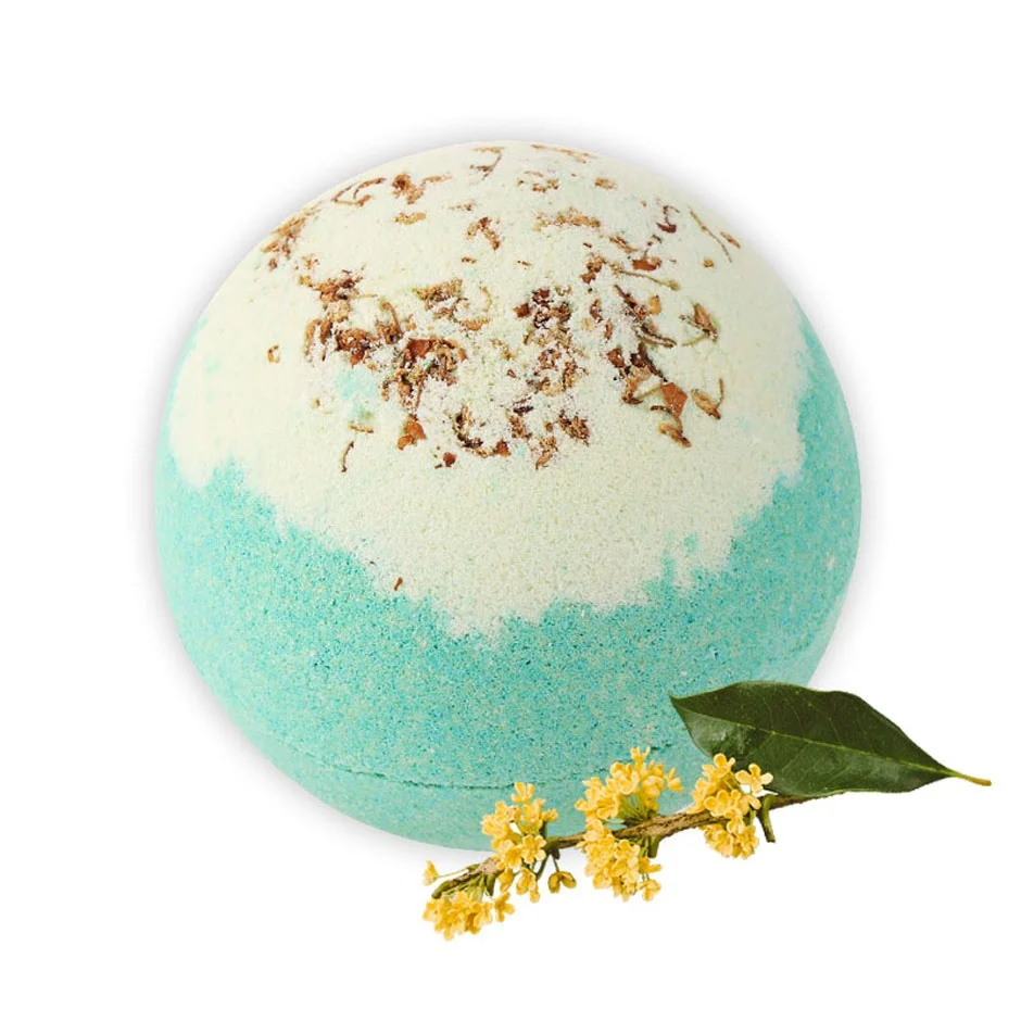 Tsing Bath Bomb зеленый чай сладкий оливковый 120 г увлажняющий пузырь для ванны бомба