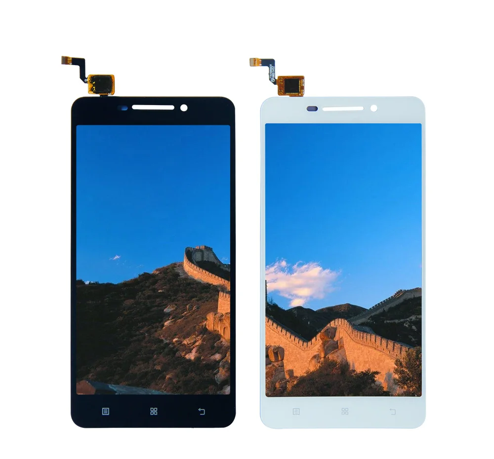 Для Lenovo A5000 ЖК дисплей + сенсорный экран дигитайзер Сенсорная панель Замена с