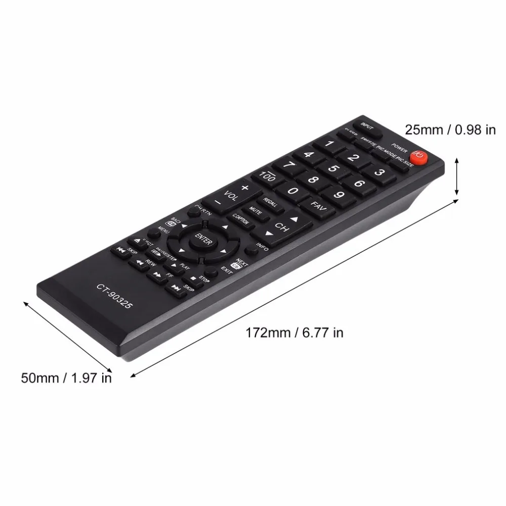 Пульт дистанционного управления CT90326 и CT-90326 75014827 для Toshiba LCD TV совместимый CT-90325