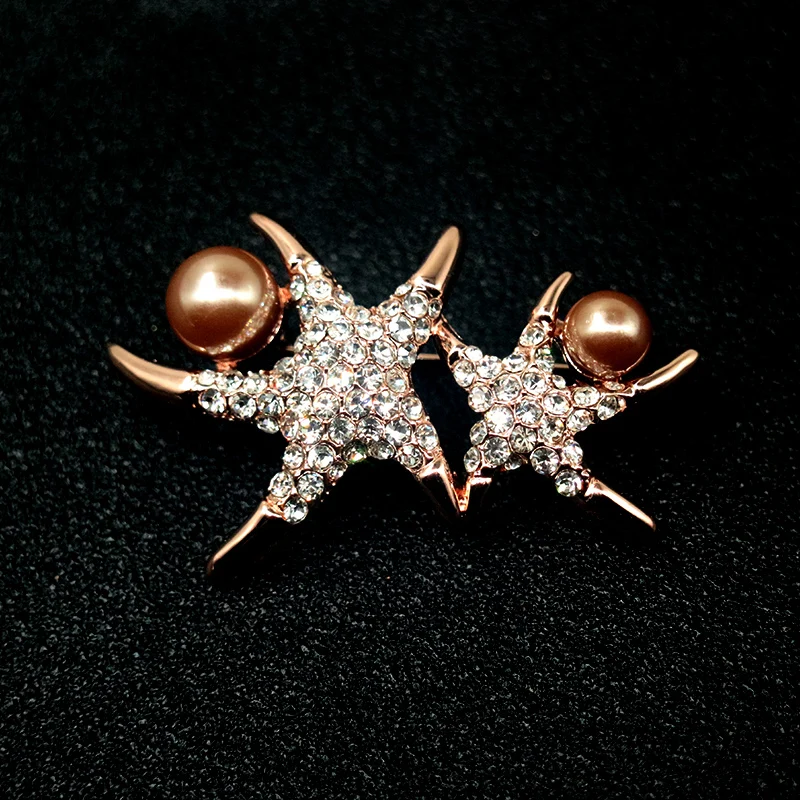 Starfish Shape Pattern Stylish Women Brooches 1 | Украшения и аксессуары