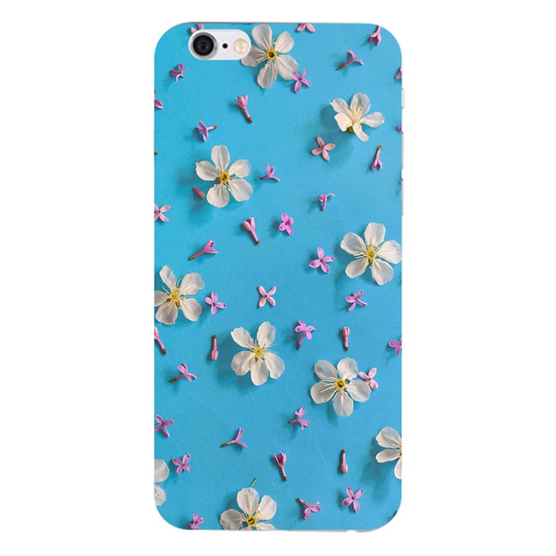 Luxury Flower Phone Case For Apple iPhone 6 Plus 6S 5.5 Inch Rose Fashion Rabbit Cartoon Soft Silicon TPU |