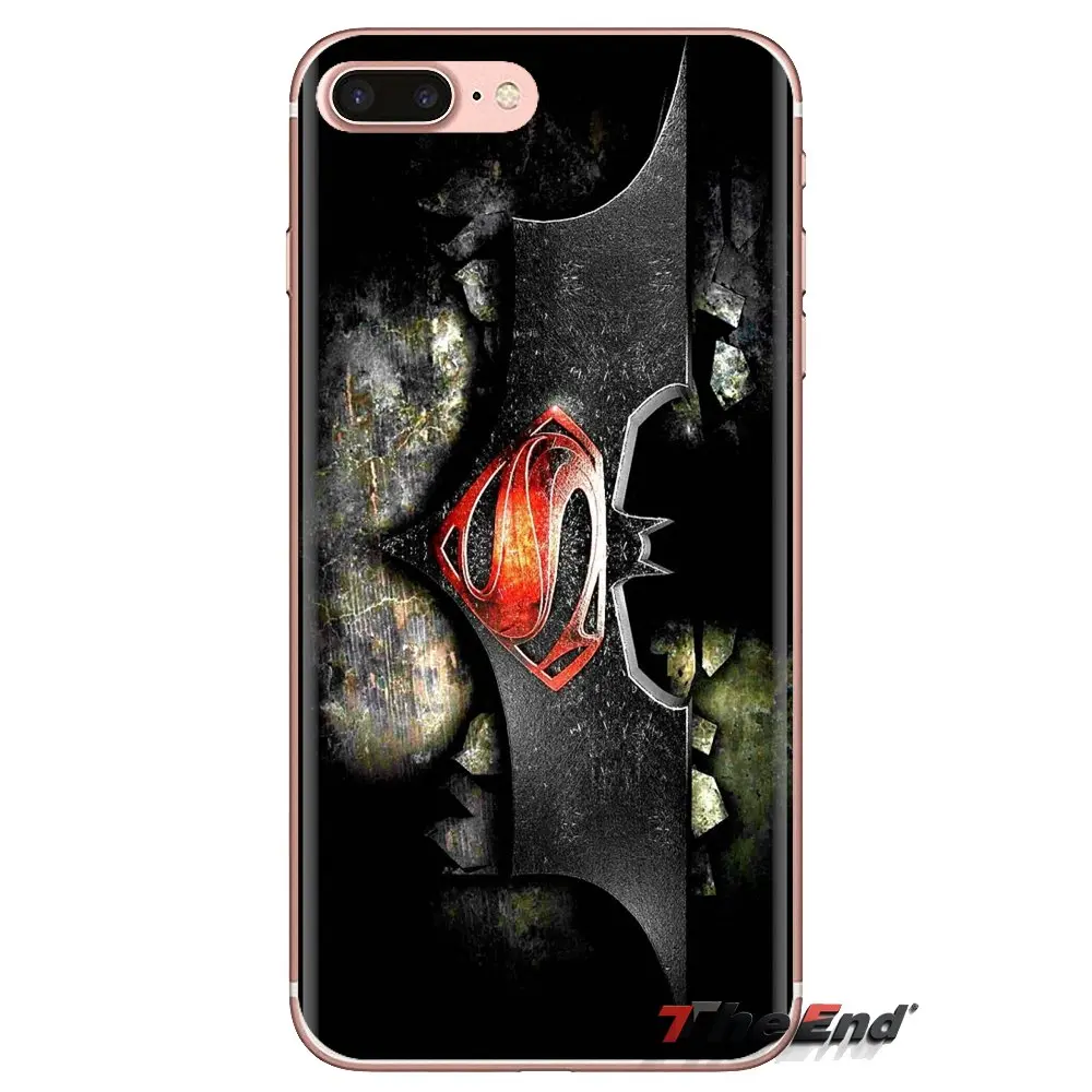 Soft Transparent Cover Batman vs Superman logo 2016 For Xiaomi Mi4 Mi5 Mi5S Mi6 Mi A1 A2 5X 6X 8 9 Lite SE Pro Max Mix 2 3 2S |