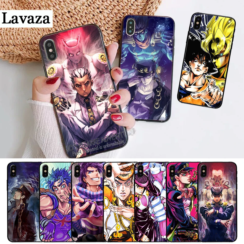 JoJo странные приключения популярный изготовленный на заказ силиконовый чехол для