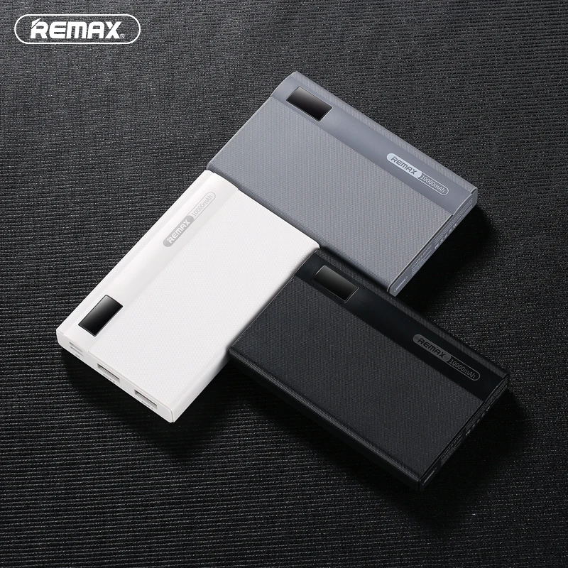 Remax power bank 10000 мАч 2 USB Внешняя Батарея Зарядное Устройство универсальный внешний