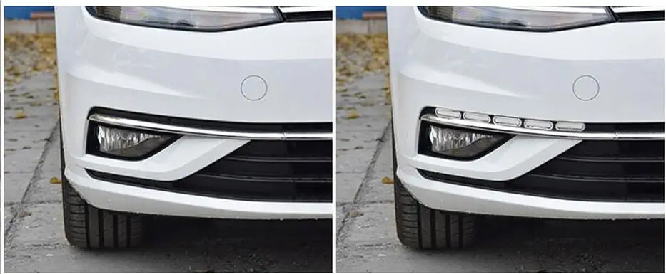Автомобильные фары bumer для 7 5 Golf golf дневные ходовые огни 2018 ~ 2019 автомобильные