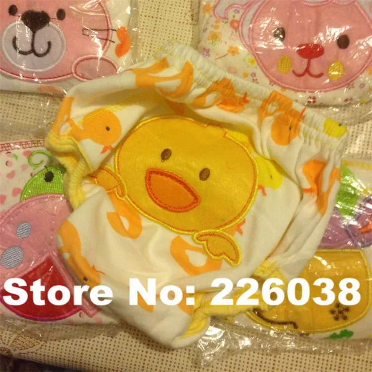 Детские тренировочные Детские подгузники-трусики Многоразовые Подгузники моющиеся подгузники хлопок обучения брюки для девочек детская одежда QD05