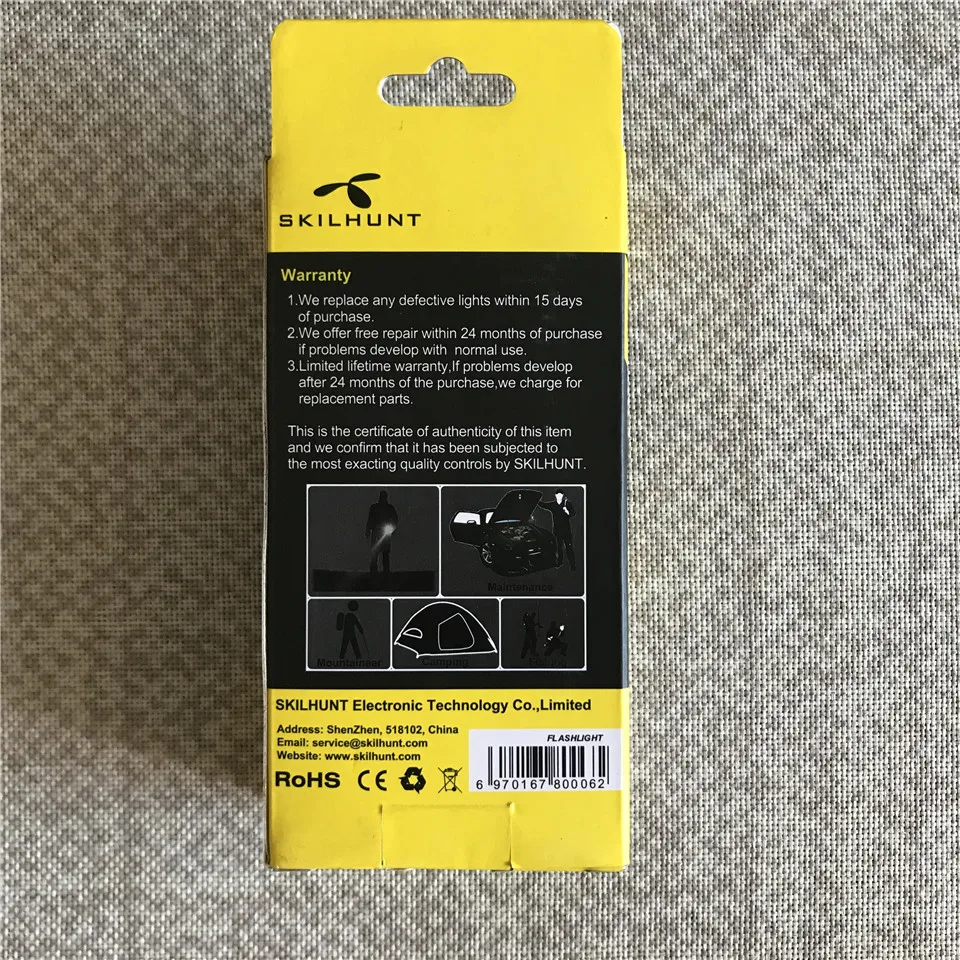 Siklhunt DS16 AA 14500 CREE XPL светодиодный тройной свет DS21 900lm CR123 18650 Водонепроницаемый фонарик с высокой мощностью