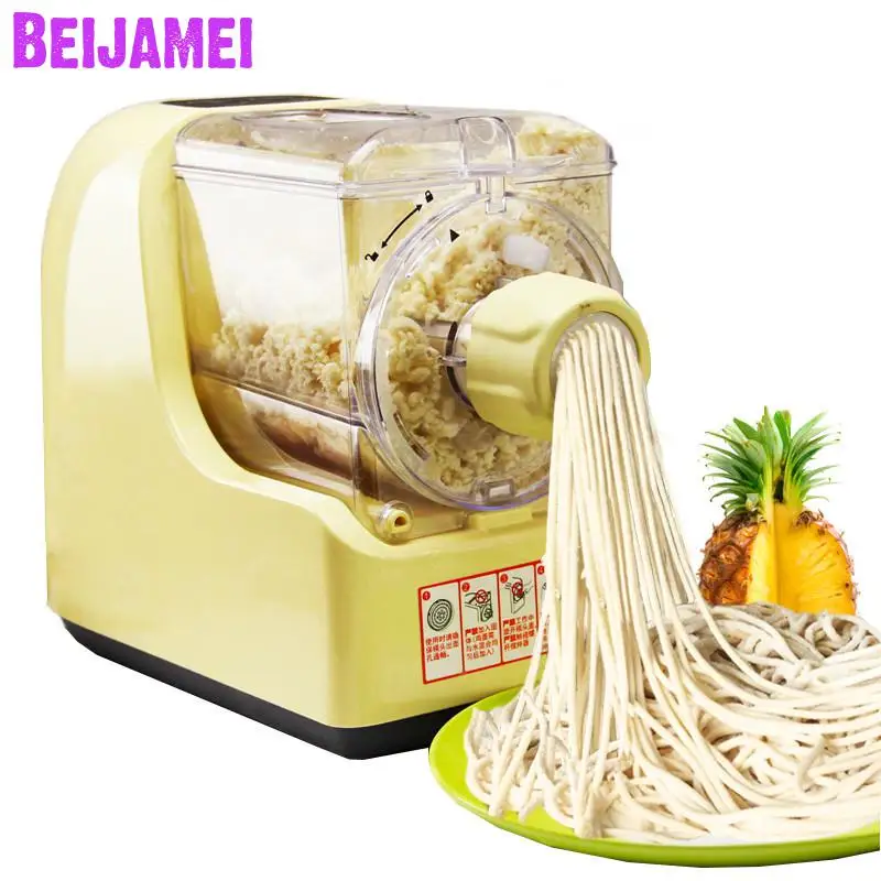 

Beijamei Household intelligent automatic noodle press machine electric mini noodle making pasta dumpling skin machine