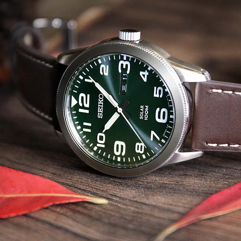 Оригинальные кварцевые часы SEIKO 5 с английским календарем светящиеся на