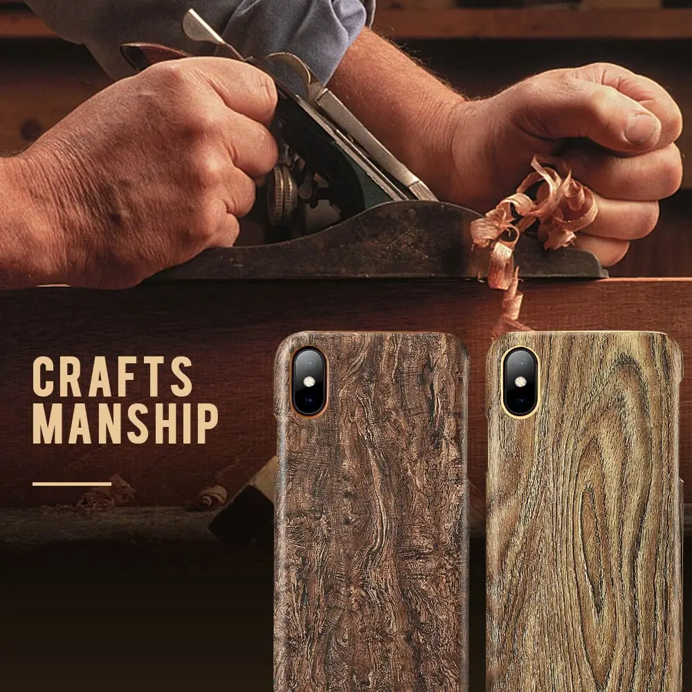 KISSCASE Genuine Wood Case For Samsung Galaxy S8 S7 S6 Full Fitted Phone Plus Edge Coque |
