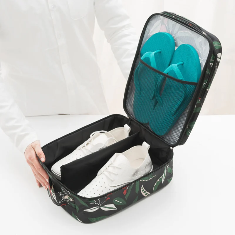 Новый дизайн дорожная портативная водонепроницаемая обувь с ручкой сумка-тоут