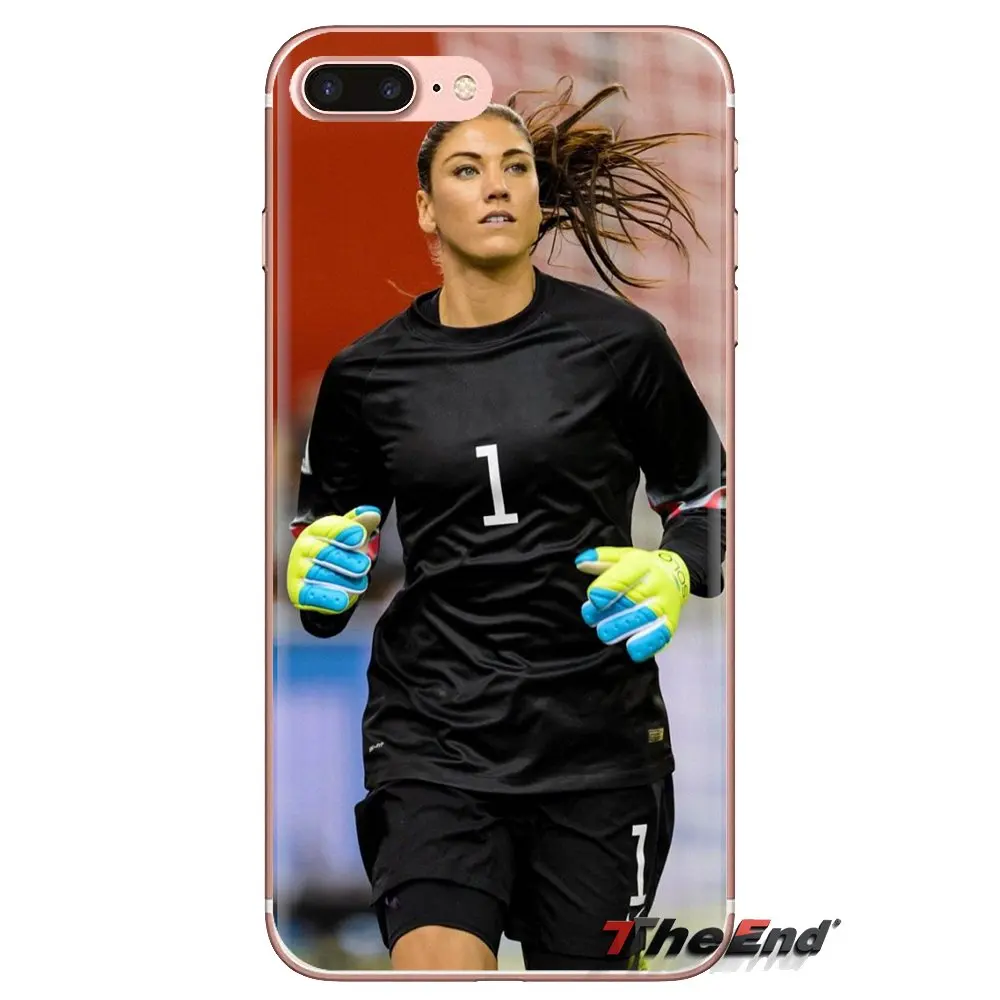 Силиконовый чехол Hope Solo знаменитый футбольный вратаря для Sony Xperia Z Z1 Z2 Z3 Z5 compact M2 M4