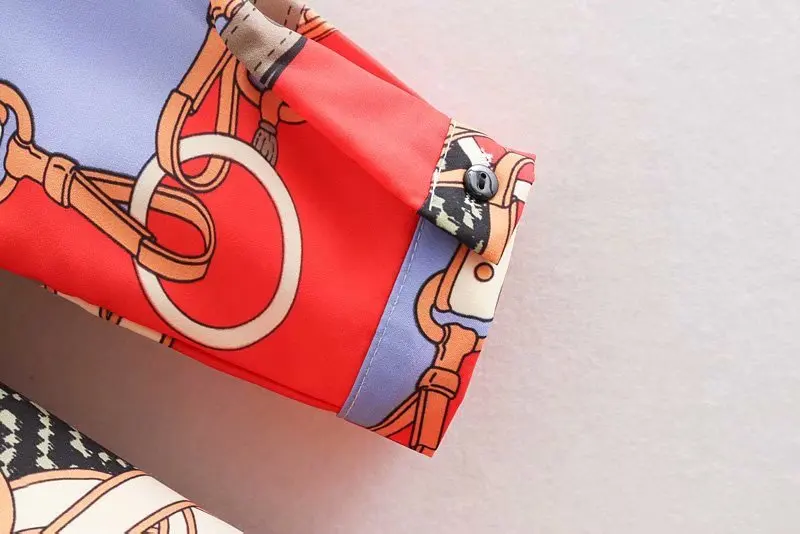 2019 Для женщин Винтаж печати короткий рукав лук кимоно с завязками длинное платье