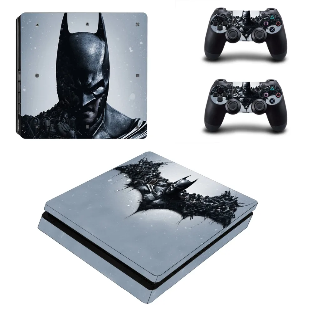 Наклейка Бэтмен и Джокер PS4 Slim Skin для консоли Sony PlayStation 4 контроллера Виниловая