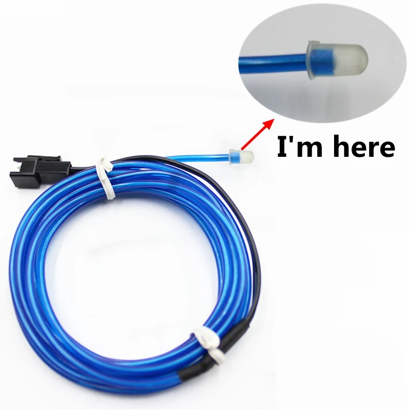 

Diameter 2.3MM Insulation Cap For EL Wire Electroluminescent Light 10pcs/lot