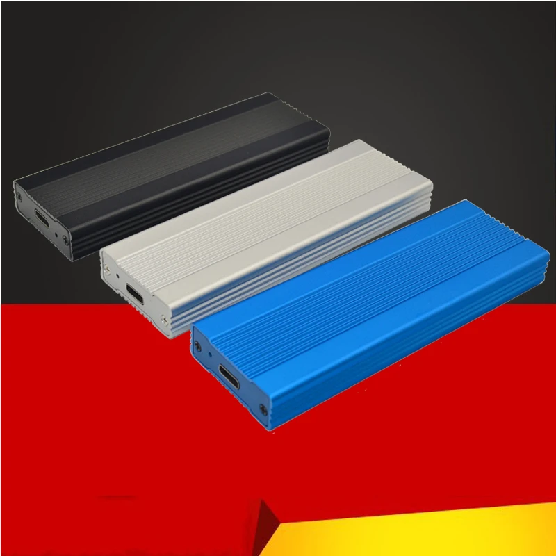 Корпус NVME M.2 полностью алюминиевый корпус TYPE C 3 1 для мобильного жесткого диска
