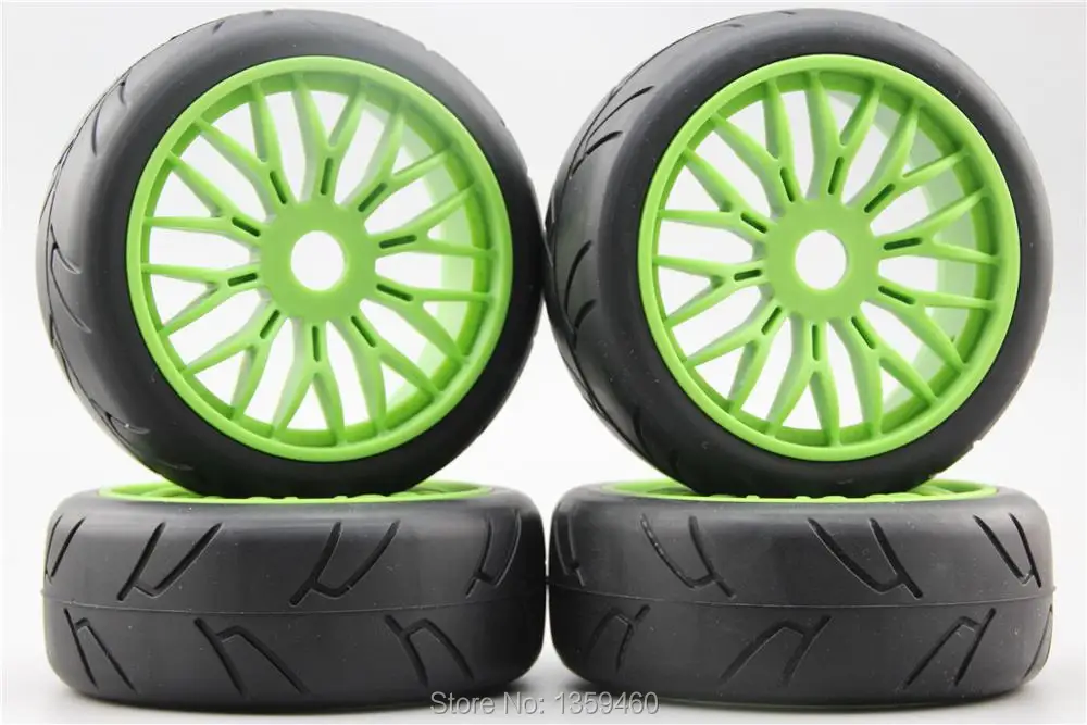 4 шт. шины для багги 1/8 (ниндзя) на дороге шина 15% армированное нейлоновое колесо