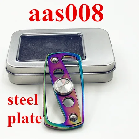 1pc Steel Colorful 1 шт. металл/бутылка из АБС-пластика брелки в виде Открывашки Спиннер-Спиннер кольцо для ключей гироскоп Vinger Spiner Многофункциональный Альпинист Топ Спиннер игрушки - Цвет: 1pc Steel Colorful