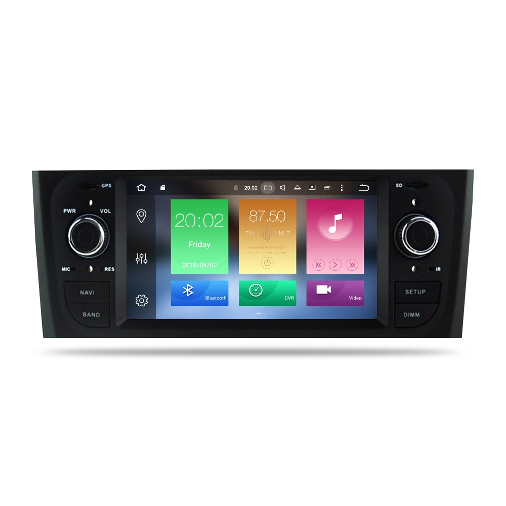 Android 9,0 4G ram Автомобильный DVD стерео головное устройство для Fiat Grande Punto Linea 2007 2008 2009 2010 2011 2012 авто радио gps навигация