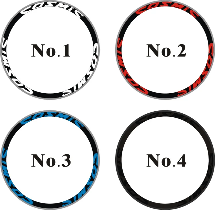 COSMIC 12 шт. 2 колеса/комплект дорожный велосипед 700c колесный обод брендовые