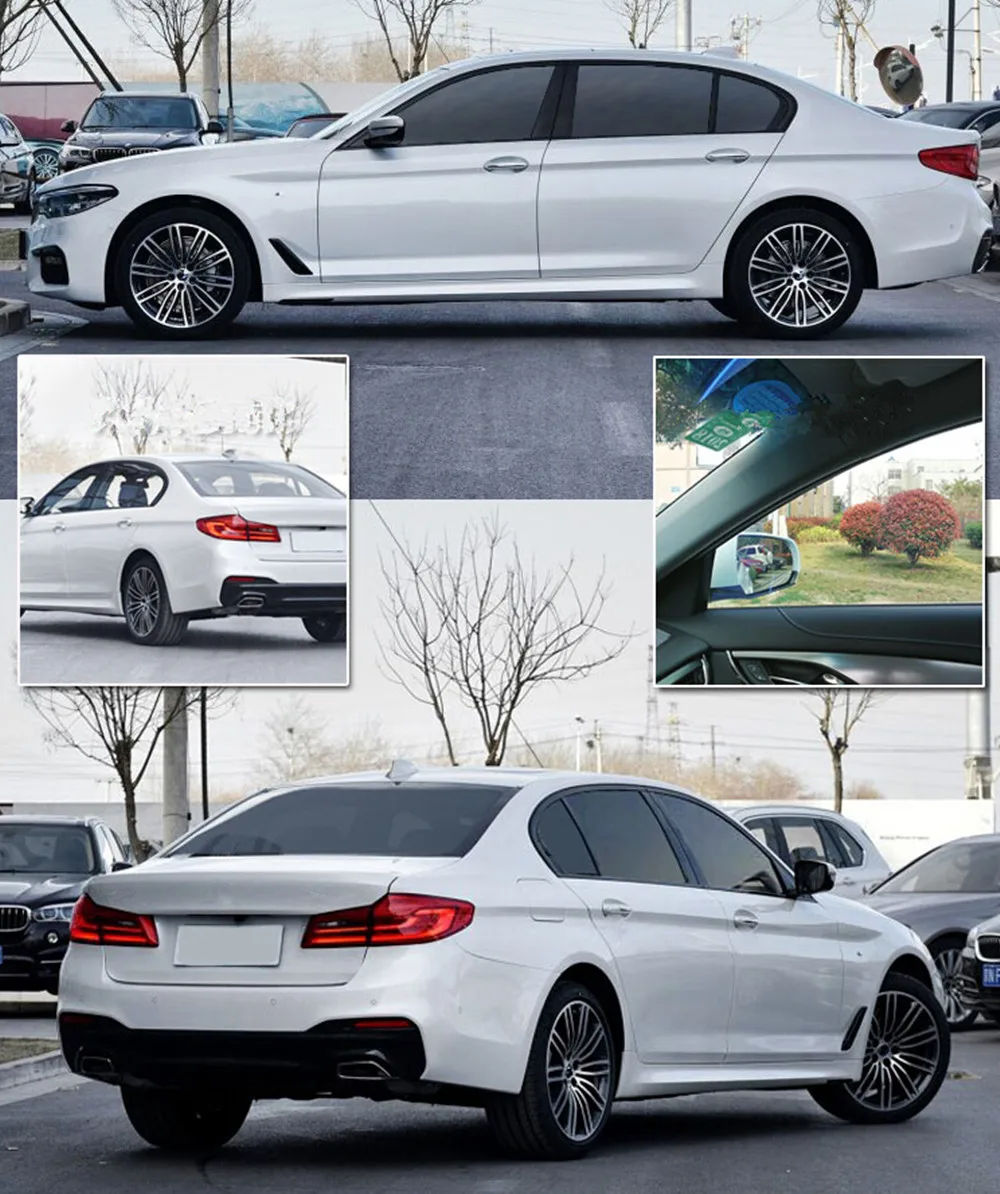 Высокое качество 1 52x10 м черная пленка для тонировки автомобиля тонировка окна от
