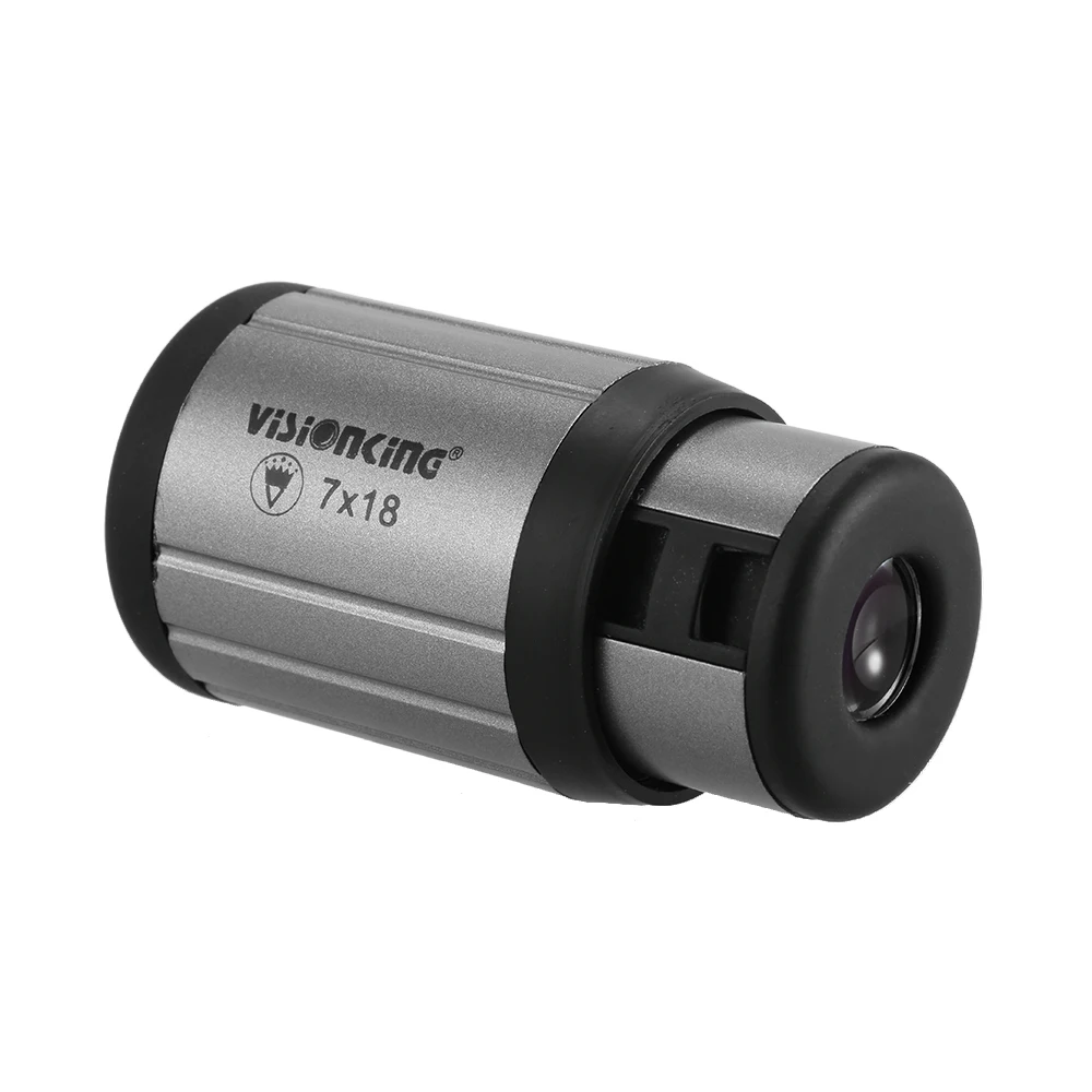 Visionking 7X18 монокулярный телескоп Бинокль масштабируемый Мини Компактный Монокуляр телескоп Hd карманный оптический Монокуляр