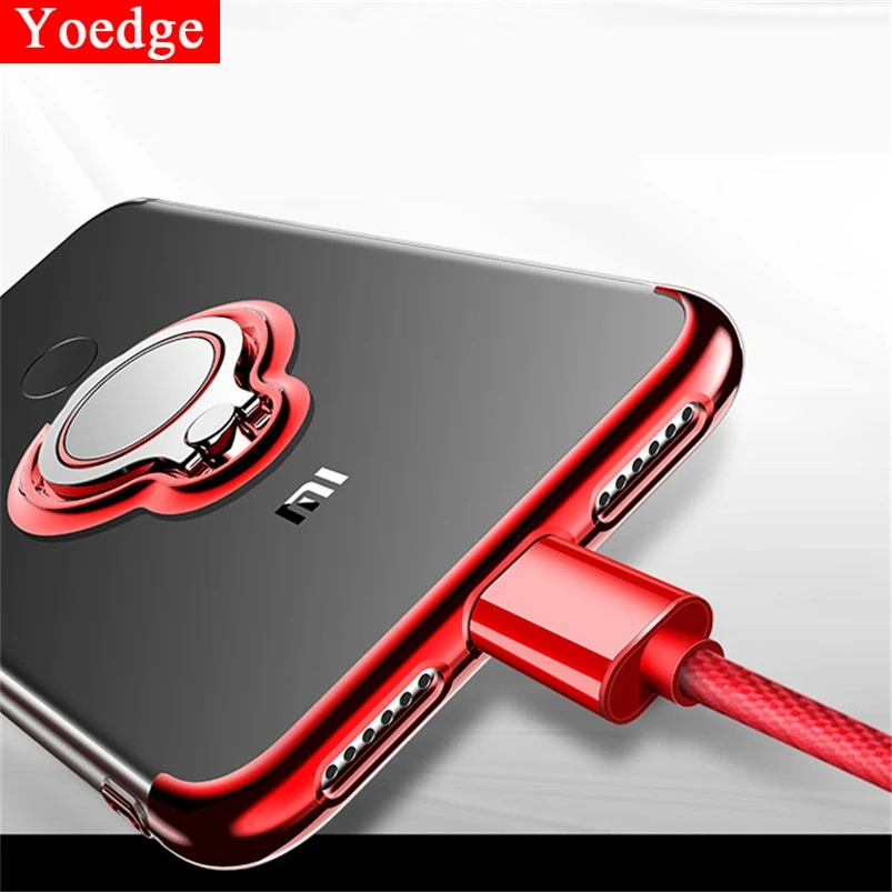 Автомобильный Магнитный чехол-держатель для Xiao mi Red mi K20 Pro mi 9 8 Lite SE Explorer 9T Max 3 прозрачный чехол-кольцо для Xiaomi mi 9 чехол