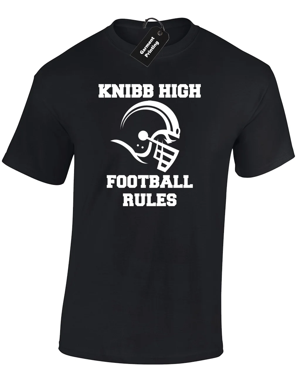 KNIBB HIGH FOOTBALL MENS T SHIRT RULES HAPPY WATERBOY MADISON GILMORE MOVIE Cool Casual pride t shirt men Unisex New Fashion | Мужская