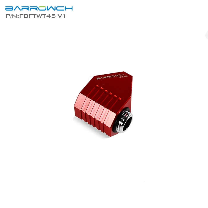 Barrowch FBFTWT45 V1 открытый стиль 45 градусов вращения фитинги |Кулеры и системы