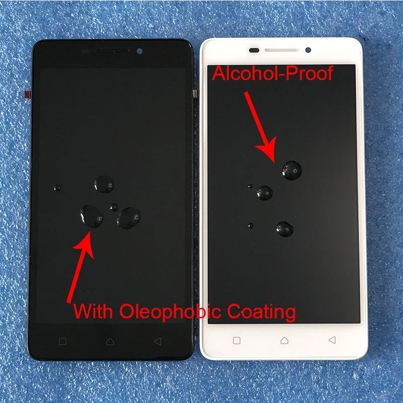 axisinterantal для 5," lenovo VIBE P1M ЖК-дисплей кодирующий преобразователь сенсорного экрана в сборе рамка для P1Ma40 P1mc50 дисплей