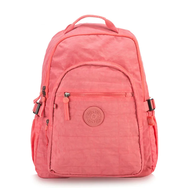 TEGAOTE классический женский студенческий модный рюкзак Mochila Feminina Mujer школьные сумки для путешествий Bolsa Escolar Bagpack - Цвет: Watermelon red