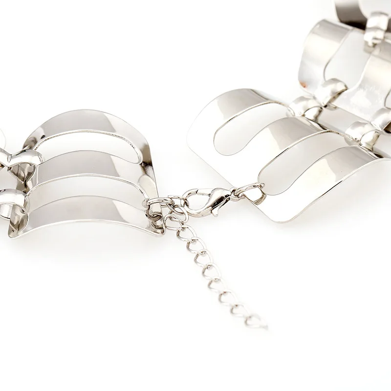 Liuxsp Макси панк металлические ожерелья-Чокеры 2019 Новые Модные Позолоченные