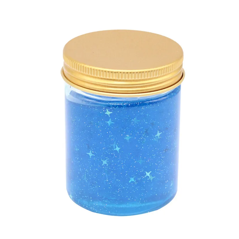 2019 пенная прозрачная пушистая слизь DIY Crystal Lizun тесто антистресс шламовая игрушка