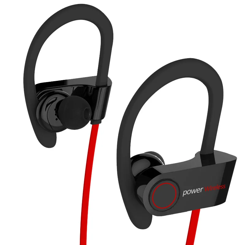 Bluetooth наушники беспроводные спортивные водонепроницаемые с защитой от пота бас