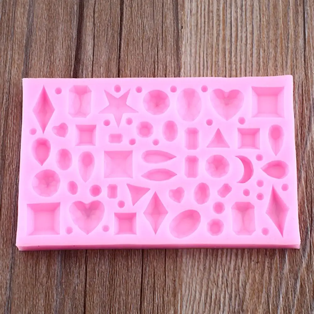 3D драгоценный камень алмазный горный хрусталь силиконовая форма для украшения