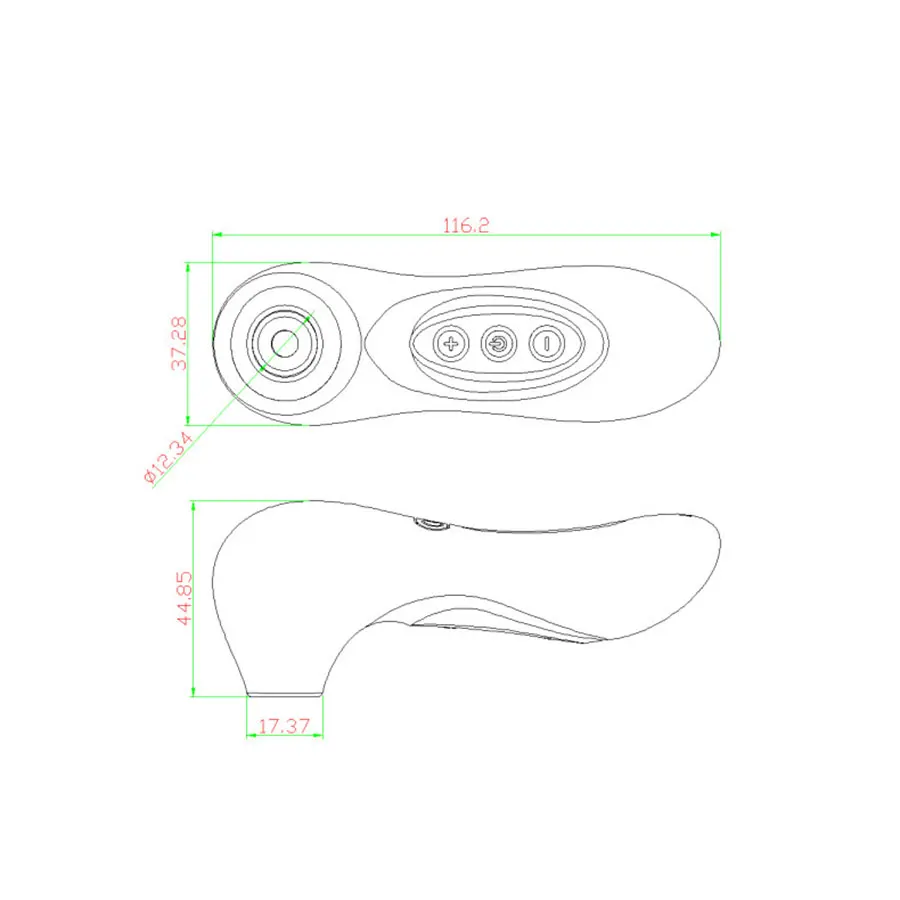 Мощный мульти Скорость AV Волшебная палочка сосать Стимулятор клитора соска