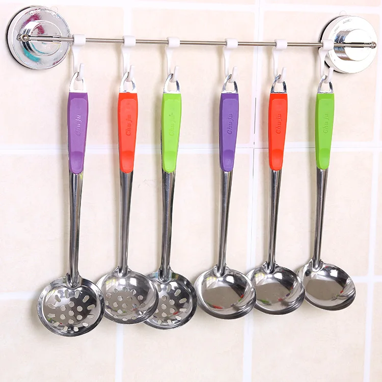 Дуршлаг Из Нержавеющей Стали ложка для супа длинная ручка ситечко инструменты