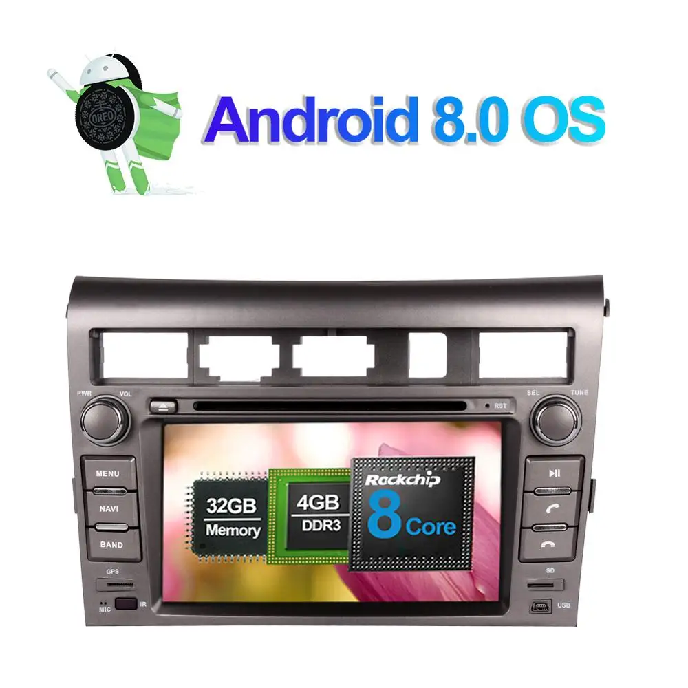 Автомобильный радиоприемник 6 95 дюймов Android 7 1/8 0 Восьмиядерный процессор 4 Гб ОЗУ