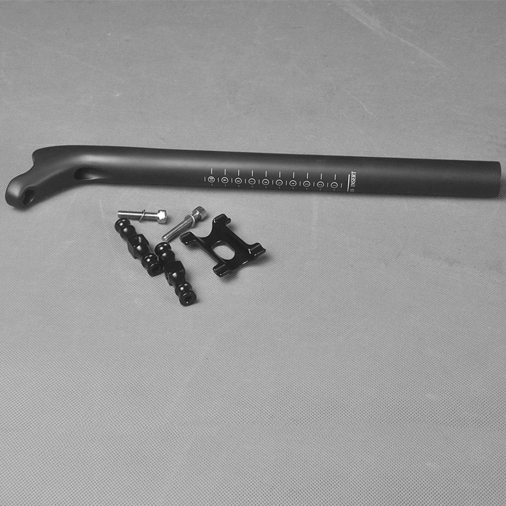 400mm Carbon Fiber Seatpost For Road Frame Bicycle SP006 27.2mm/31.6mm UD Matte | Спорт и развлечения
