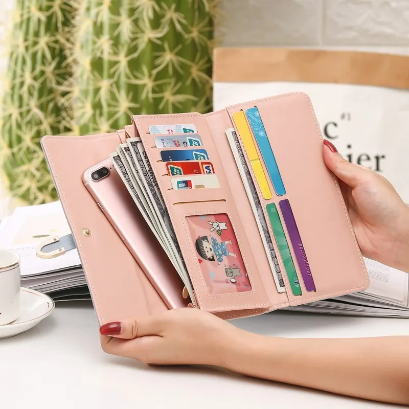 Кошелек со стрелками Дамский кошелек Spiraea квадратный длинный фондовый ручная