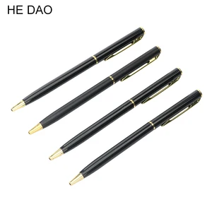 1 шт. классическая черная металлическая шариковая ручка, вращающаяся металлическая старая масляная ручка, школьные принадлежности, разноцветные офисные принадлежности