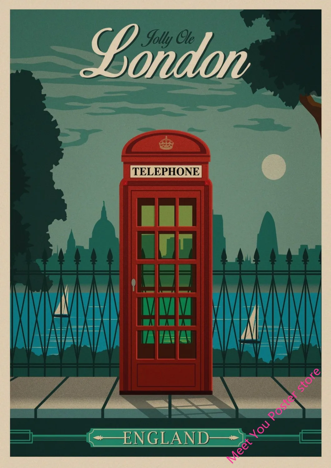 Майами/Япония/Мауи/PARIS/Стамбул/Бразилия/LOND0N/Искусство путешествия чайная кружка винтажные наклейки из крафт-бумаги для путешествий настенное стикер с изображением дома подарок на Рождество украшения A5
