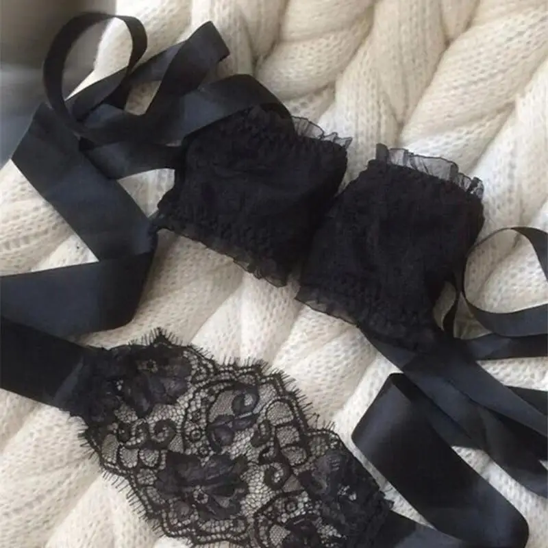 1 компл. в комплекте сетчатые кружевные наручники маска от синяков под глазами