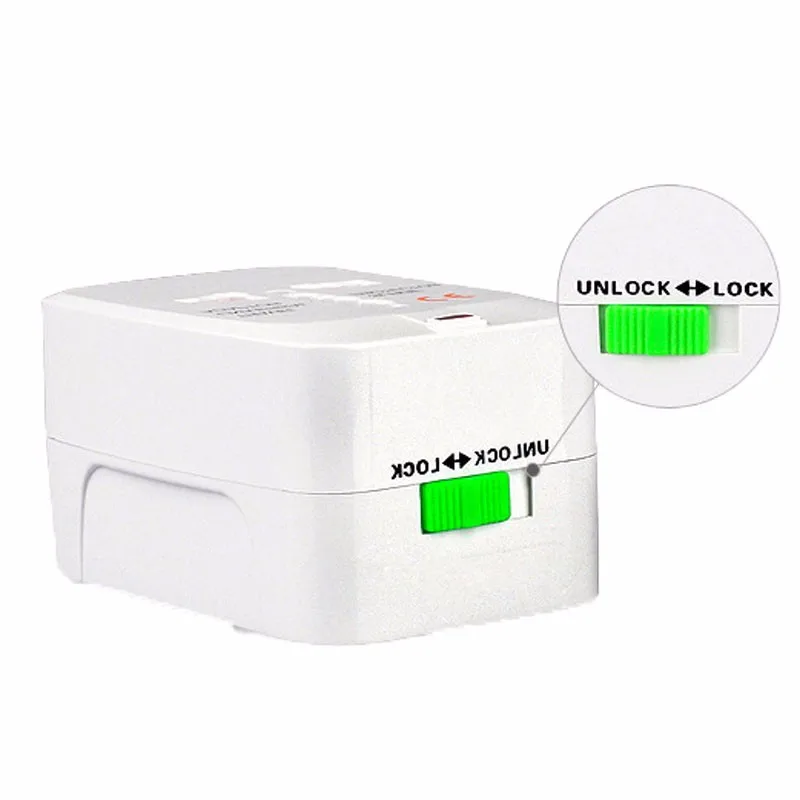 Oleeda Universal World Travel Adapter Charger Plug power Socket International All-in-one AC wall Power Converter to US/UK | Электроника