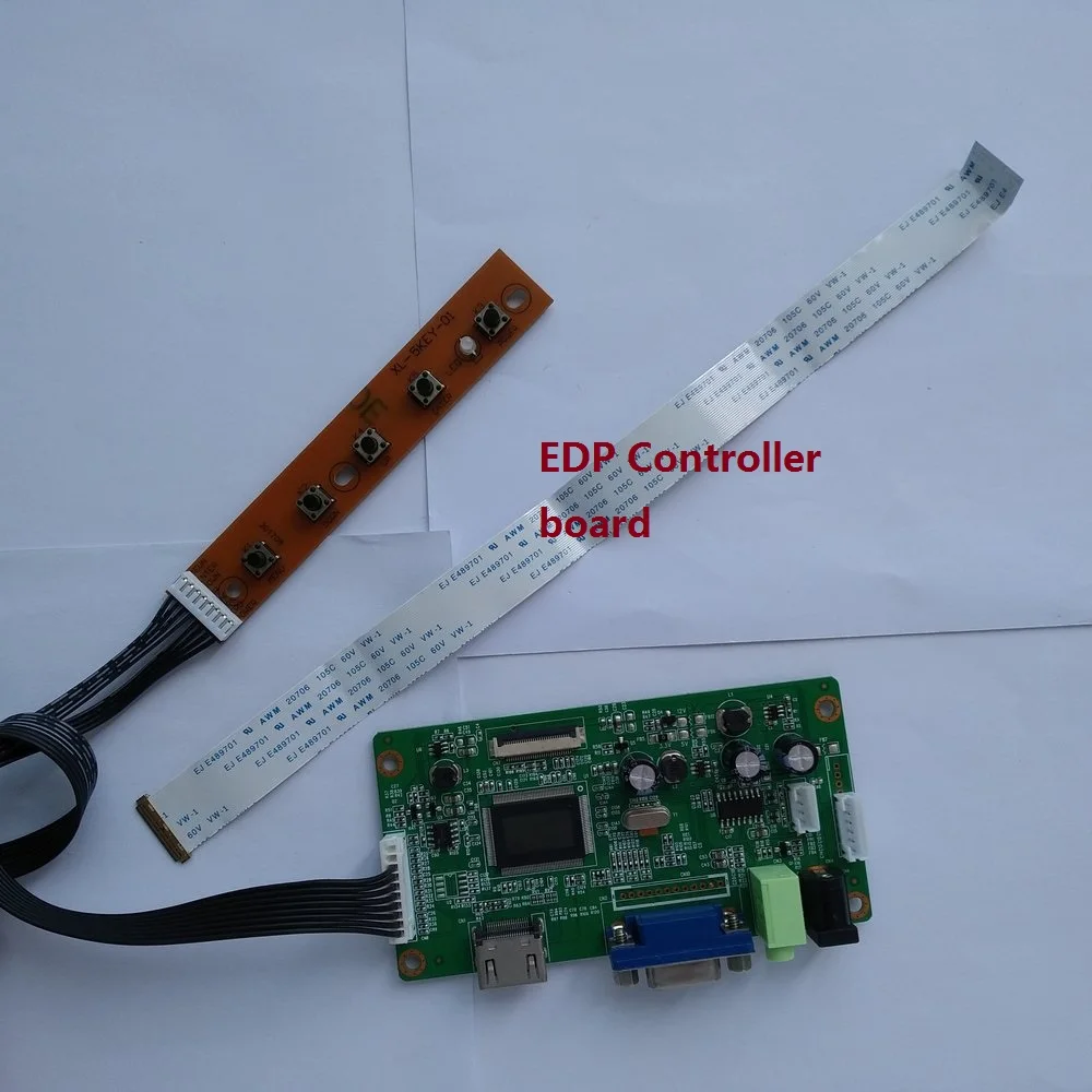 

for B156HAN02.1 HW1A 1920X1080 DIY LCD EDP DRIVER KIT VGA 30Pin Controller board monitor SCREEN display 15.6"