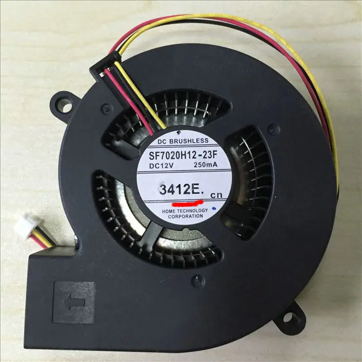 Новый оригинальный SF7020H12-23F DC12V 250mA для EB-C1050X/C2090X/C1830/C1900/C1910/C1913/C1915/C1920W/C1925W/C7 проектор Вентилятор охлаждения